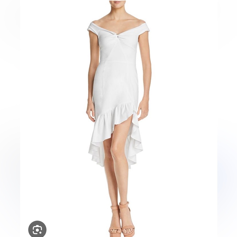Wayf Genoa Off Shoulder Dress